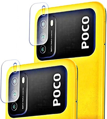 hirdesh Back Camera Lens Glass Protector for POCO M3(Pack of: 2)
