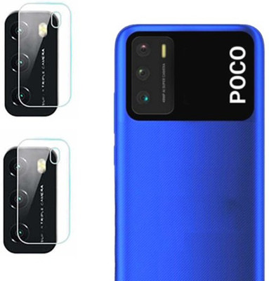 HIRDESH Back Camera Lens Glass Protector for Xiaomi Poco M3(Pack of: 2)