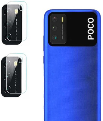 HIRDESH Back Camera Lens Glass Protector for Xiaomi Poco M3(Pack of: 2)