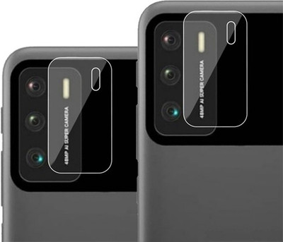 HIRDESH Back Camera Lens Glass Protector for POCO M3(Pack of: 2)