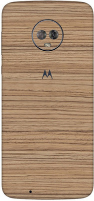 Vcare GadGets Motorola Moto G6 Mobile Skin(Wooden)