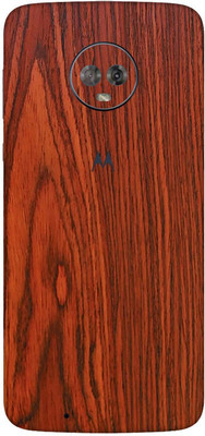 Vcare GadGets Motorola Moto G6 Mobile Skin(Brown)