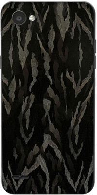 Vcare GadGets LG Q6 Mobile Skin(Black)