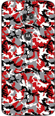Vcare GadGets Motorola Moto E5 Plus Mobile Skin(Red)