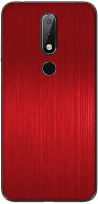 Vcare GadGets Nokia 6 Mobile Skin(Red)