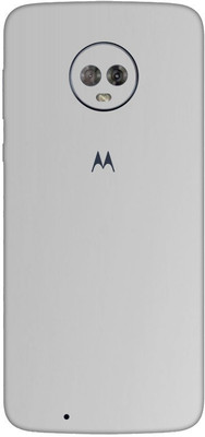 Vcare GadGets Motorola Moto G6 Mobile Skin(Silver)