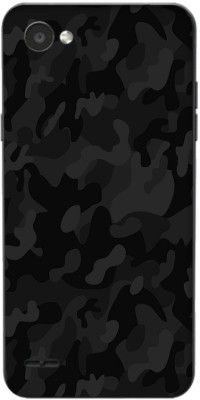 Vcare GadGets LG Q6 Mobile Skin(Black)