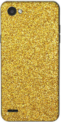 Vcare GadGets LG Q6 Mobile Skin(Gold)