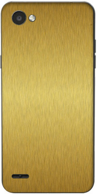 Vcare GadGets LG Q6 Mobile Skin(Gold)
