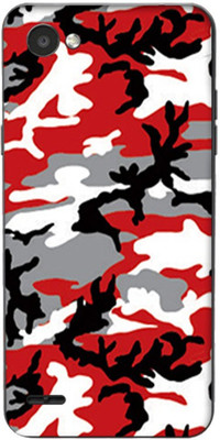 Vcare GadGets LG Q6 Mobile Skin(Red)