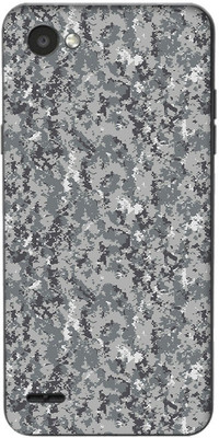Vcare GadGets LG Q6 Mobile Skin(Grey)