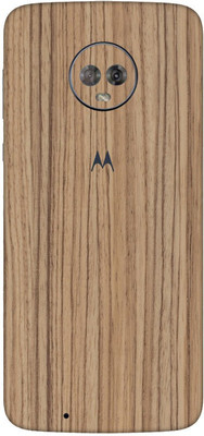 Vcare GadGets Motorola Moto G6 Mobile Skin(Wooden)