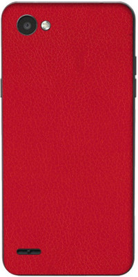 Vcare GadGets LG Q6 Mobile Skin(Red)