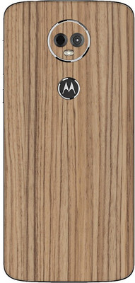 Vcare GadGets Motorola Moto E5 Plus Mobile Skin(Wooden)