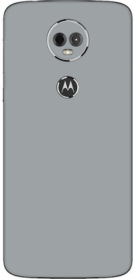 Vcare GadGets Motorola Moto E5 Plus Mobile Skin(Silver)