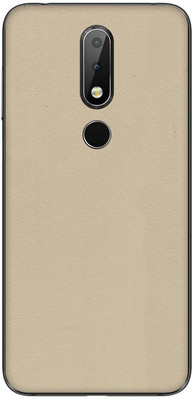 Vcare GadGets Nokia 6 Mobile Skin(Cream)