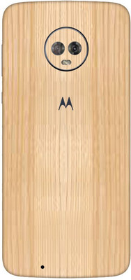 Vcare GadGets Motorola Moto G6 Mobile Skin(Light Wood)