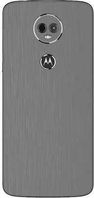 Vcare GadGets Motorola Moto E5 Plus Mobile Skin(Silver)