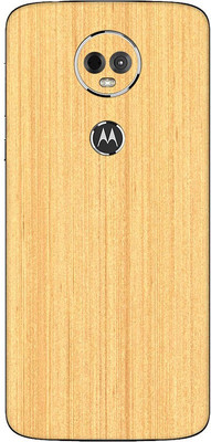 Vcare GadGets Motorola Moto E5 Plus Mobile Skin(Light Wood)