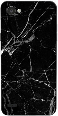 Vcare GadGets LG Q6 Mobile Skin(Black)