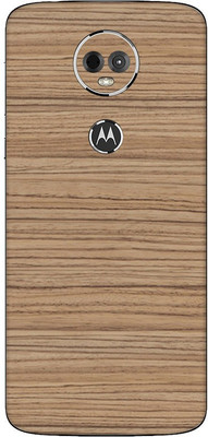 Vcare GadGets Motorola Moto E5 Plus Mobile Skin(Wooden)