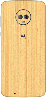 Vcare GadGets Motorola Moto G6 Mobile Skin(Light Wood)