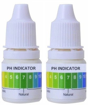 Divinext 2x25ml Bottle Liquid Universal PH Test Indicator Solution Chemical Acidity Meter Ph Test Strip(14 - 0.1)