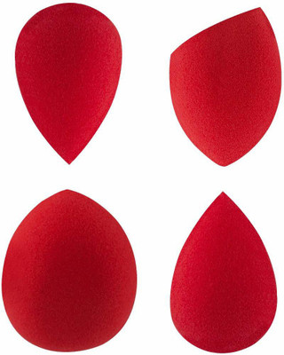 RIXTEC Cut Shape Makeup Sponge Puff & Sponges, Finger Makeup Sponge Blender Dry and Wet Finger Powder Puff set
