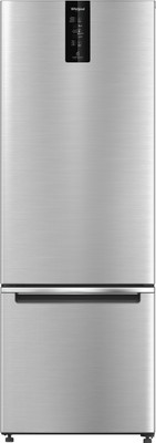 Whirlpool 325 L Frost Free Double Door Bottom Mount 2 Star Convertible Refrigerator (Omega Steel, IFPRO BM INV CNV 340 OMEGA STEEL (2S)-N)