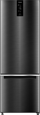 Whirlpool 325 L Frost Free Double Door Bottom Mount 3 Star Convertible Refrigerator (Steel Onyx, IFPRO BM INV CNV 340 STEEL ONYX (3S)-N)