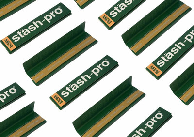 Stash-Pro Bleached Stash Pro King Size 13 gsm Paper Roll(Set of 25, Brown)