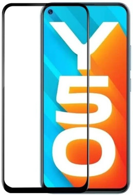 Gorilla Innovation Edge To Edge Tempered Glass for Vivo Y50(Pack of 1)