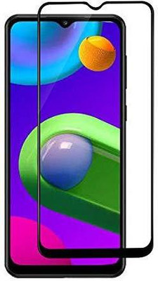 LIKEDESIGN Edge To Edge Tempered Glass for Samsung Galaxy M02, Samsung Galaxy M02s(Pack of 1)