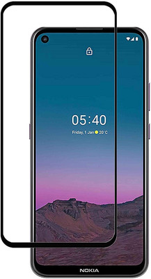 GLOBALCASE Edge To Edge Tempered Glass for NOKIA 3.4(Pack of 1)