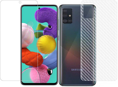 HOBBYTRONICS Front and Back Screen Guard for Samsung Galaxy M51(Pack of 1)