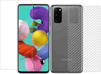 HOBBYTRONICS Front and Back Screen Guard for Samsung Galaxy S20 FE(Pack of 1)