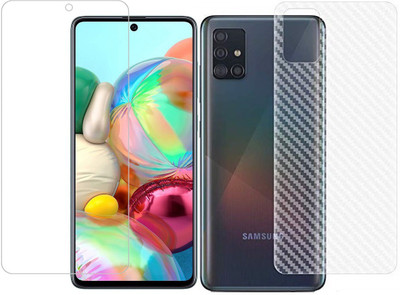 HOBBYTRONICS Front and Back Screen Guard for Samsung Galaxy M51(Pack of 1)