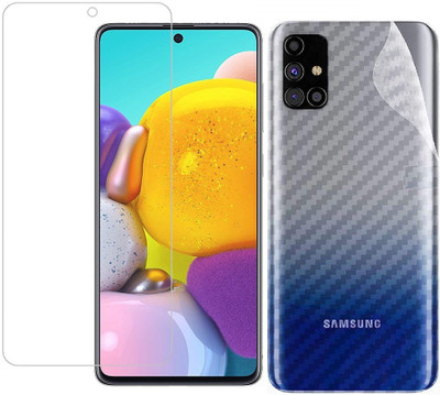 HOBBYTRONICS Front and Back Screen Guard for Samsung Galaxy A71(Pack of 1)