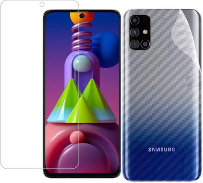 HOBBYTRONICS Front and Back Screen Guard for Samsung Galaxy A71(Pack of 1)