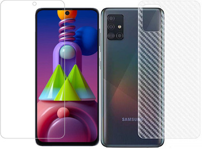 HOBBYTRONICS Front and Back Screen Guard for Samsung Galaxy M51(Pack of 1)