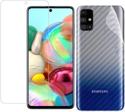 HOBBYTRONICS Front and Back Screen Guard for Samsung Galaxy A71(Pack of 1)