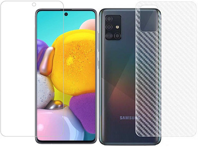 HOBBYTRONICS Front and Back Screen Guard for Samsung Galaxy M51(Pack of 1)