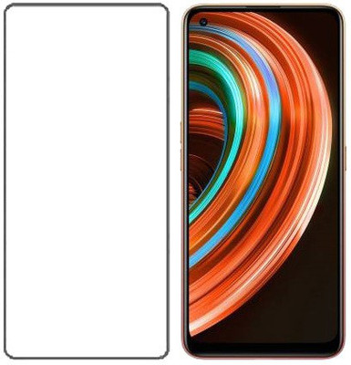 HOBBYTRONICS Tempered Glass Guard for REALME 8(Pack of 1)