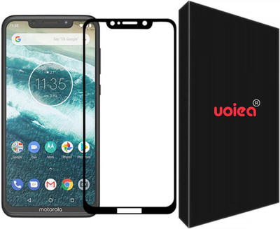 UOIEA Edge To Edge Tempered Glass for Motorola Moto One Power(Pack of 1)