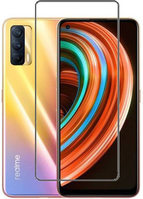 HOBBYTRONICS Tempered Glass Guard for REALME 8(Pack of 1)
