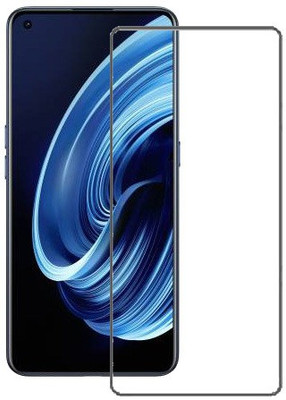 HOBBYTRONICS Tempered Glass Guard for REALME 8(Pack of 1)