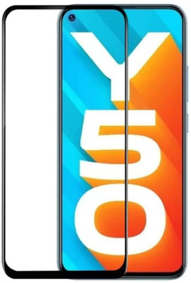 Gorilla Innovation Edge To Edge Tempered Glass for Vivo Y50(Pack of 1)