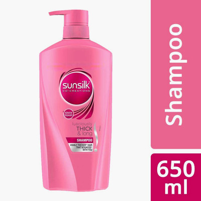SUNSILK Lusciously Thick & Long Shampoo(650 ml)