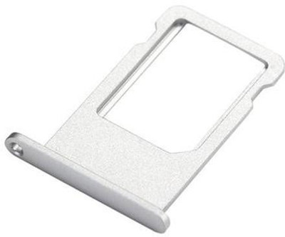 SPAREWARE Sim Card Tray(Compatible With APPLE IPHONE 6 PLUS SILVER)