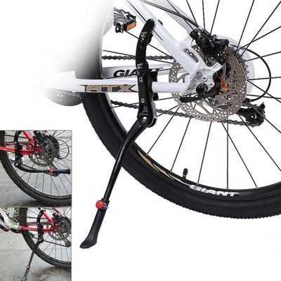 Xezon Bicycle Adjustable Telescopic Aluminium Alloy Non-Slip Rubber Waterproof Kick Cycling Stand(Aluminium, Plastic, Steel)